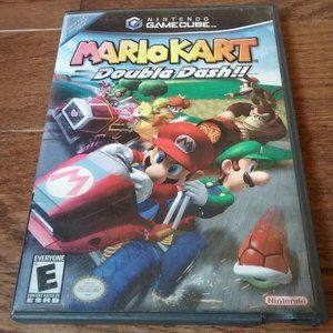 Mario Kart Double Dash!! Not For Resale (Nintendo Gamecube) CASE & MANUAL ONLY